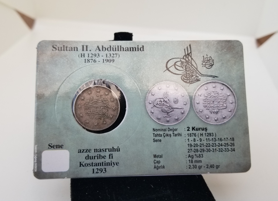 ABDÜLHAMİT HAN DÖNEMİ 2 KURUŞ MECİDİYE