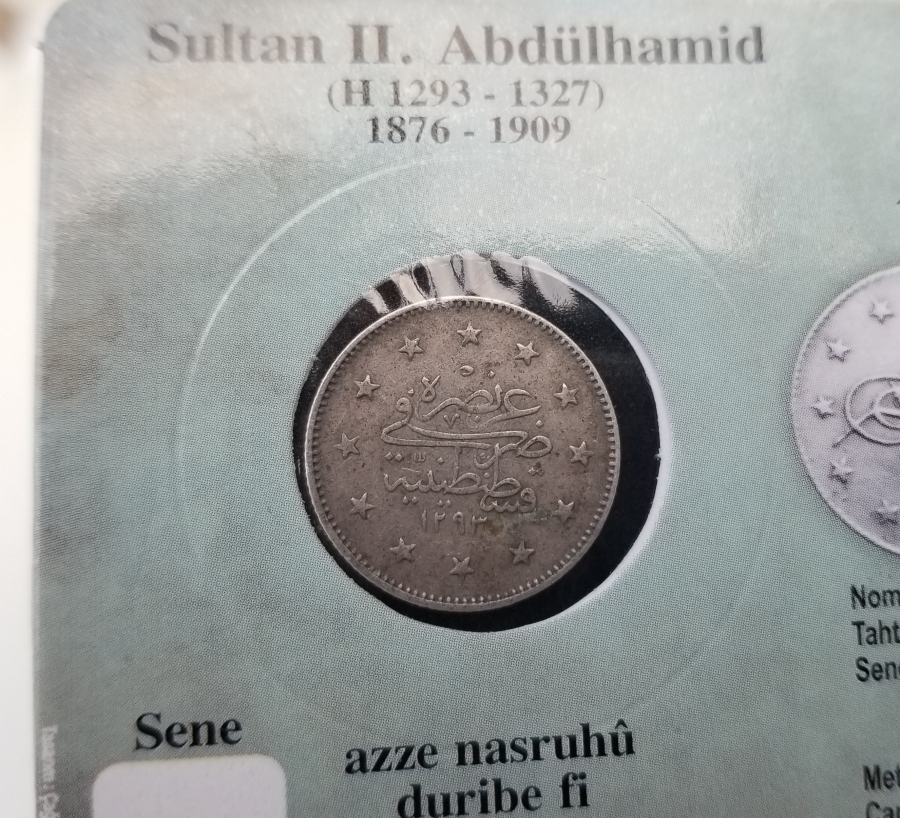ABDÜLHAMİT HAN DÖNEMİ 2 KURUŞ MECİDİYE