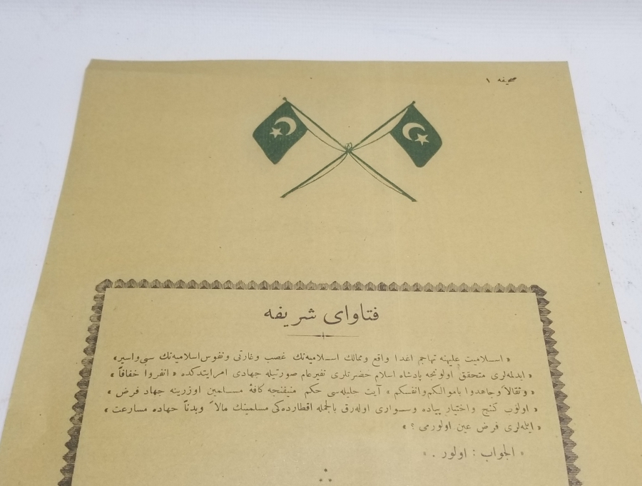 1. DÜNYA SAVAŞI OSMANLICA SEFERBERLİK İLANI VE CİHAD FETVASI