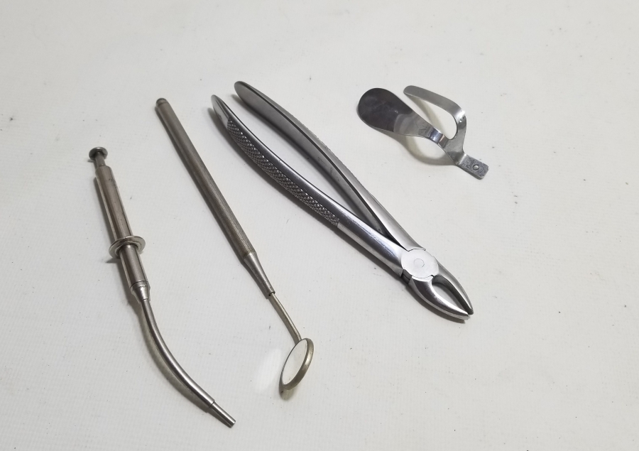 ANTİKA DİŞÇİ ALETLERİ LOTU