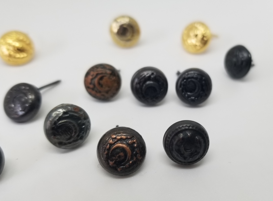 ANTİKA ASKERİ CEKET KOL DÜĞMELERİ LOTU