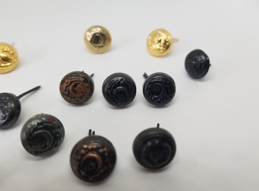 ANTİKA ASKERİ CEKET KOL DÜĞMELERİ LOTU