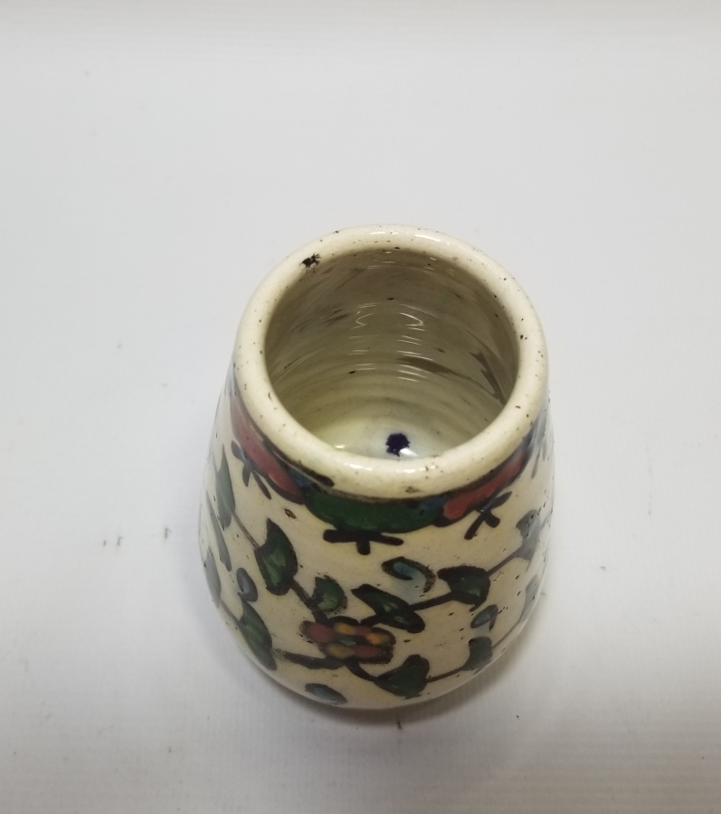 OSMANLI DÖNEMİ NADİR RENKTE KÜTAHYA HOKKA