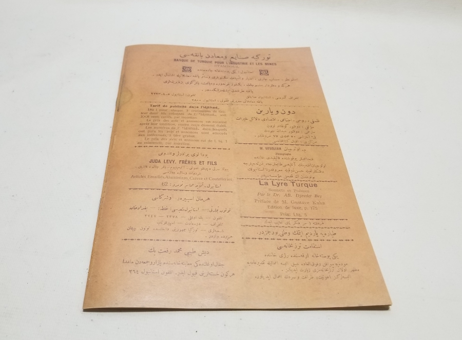 OSMANLICA İÇTİHAT DERGİSİ