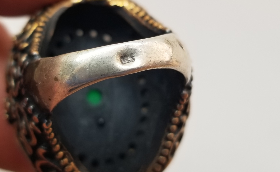 HÜRREM MODEL KABARTMA İŞÇİLİKLİ BÜYÜK BOY YÜZÜK