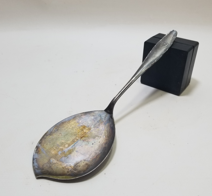 ŞİRKET-İ HAYRİYE DAMGALI OSMANLI DÖNEMİ SERVİS SPATULASI