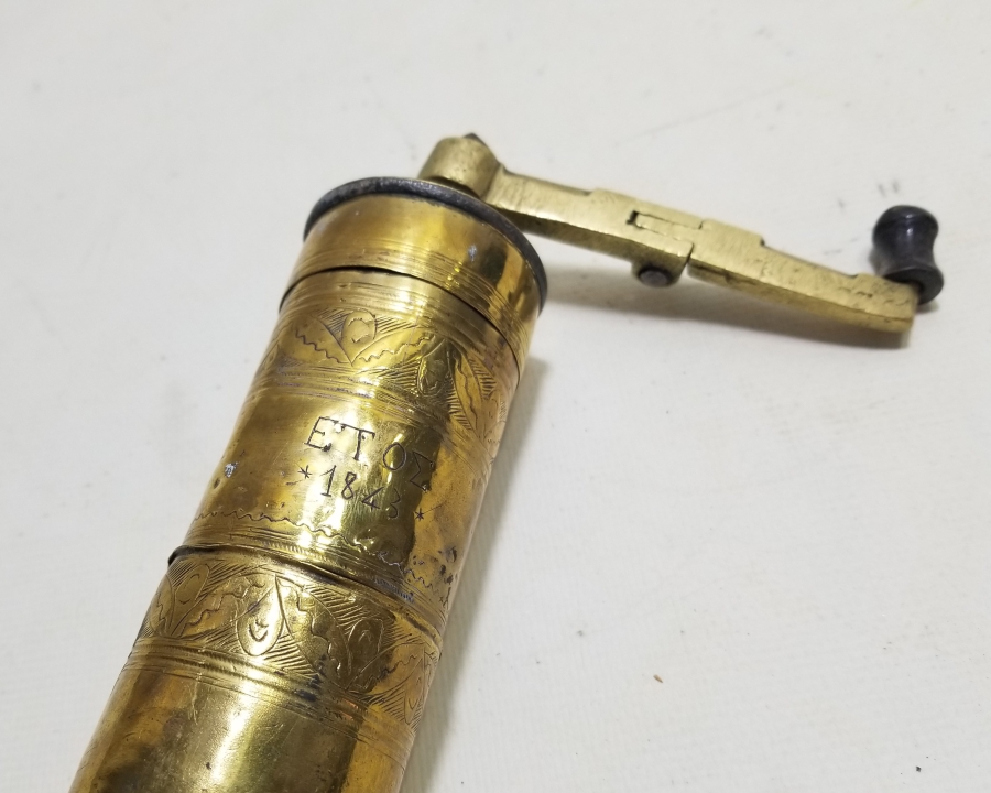 OSMANLI DÖNEMİ 1843 TARİHLİ KAHVE DEĞİRMENİ