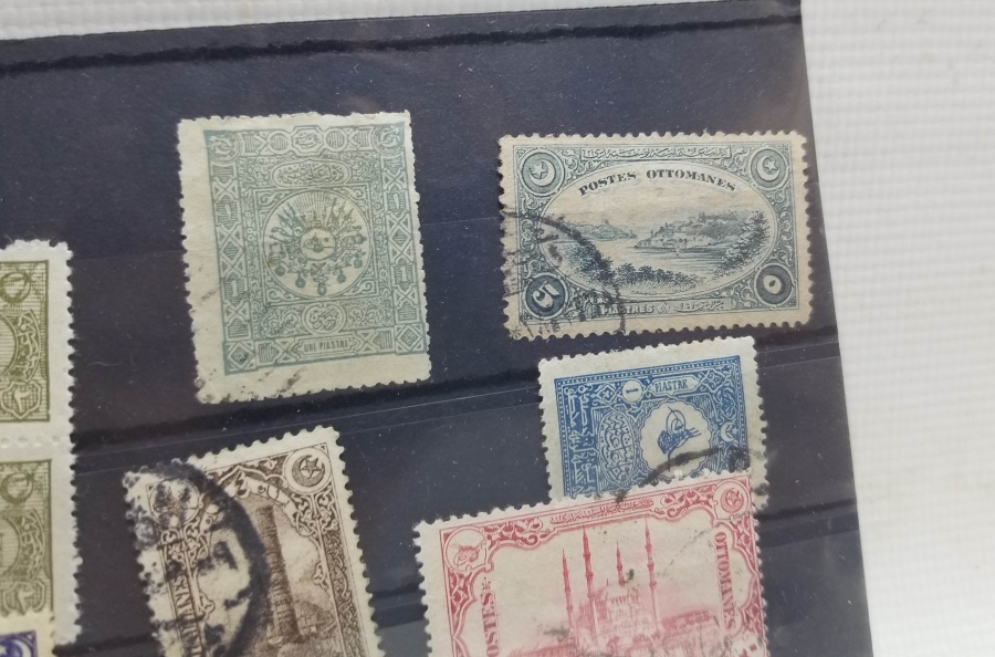 POSTADAN GEÇMİŞ MEHMET REŞAT HAN DÖNEMİ OSMANLI PUL LOTU