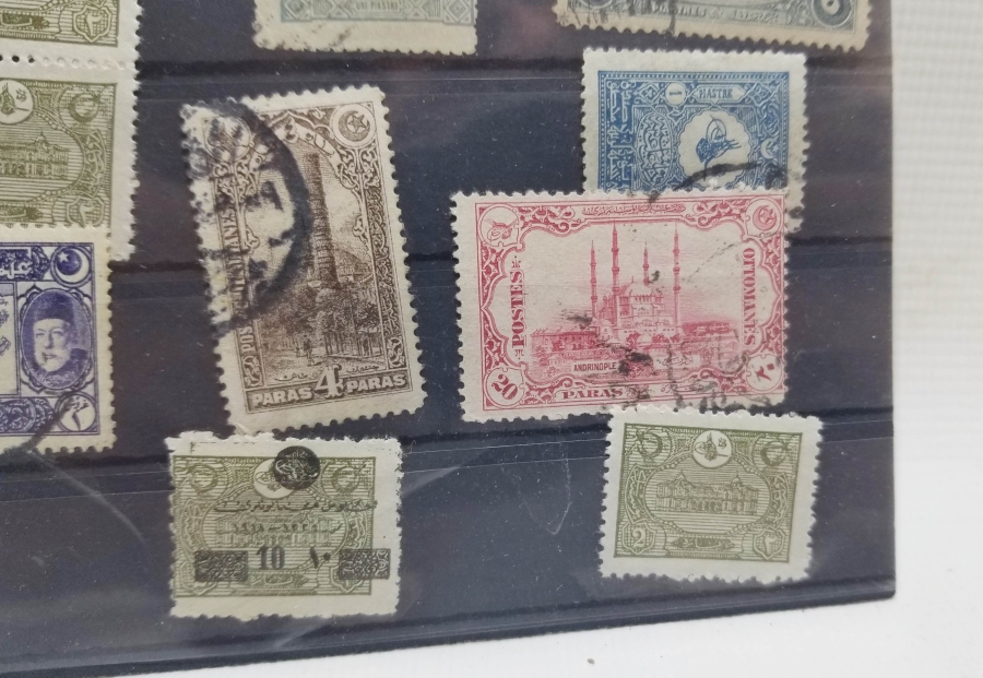 POSTADAN GEÇMİŞ MEHMET REŞAT HAN DÖNEMİ OSMANLI PUL LOTU