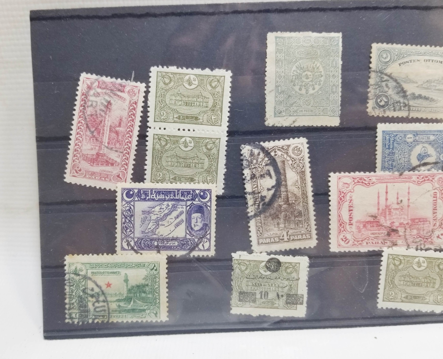 POSTADAN GEÇMİŞ MEHMET REŞAT HAN DÖNEMİ OSMANLI PUL LOTU