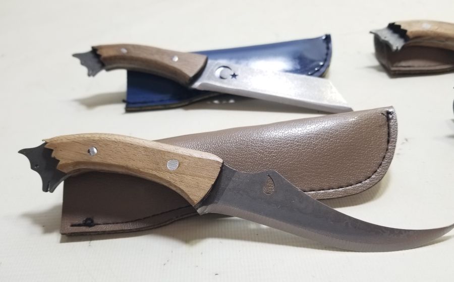 EL YAPIMI 4 ADET KAMPÇI BIÇAĞI