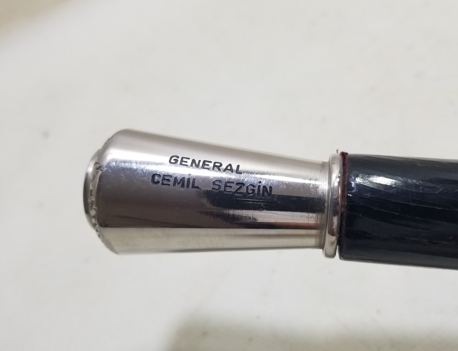 GENERAL CEMİL SEZGİN PAŞA'YA AİT ANTİKA ASA