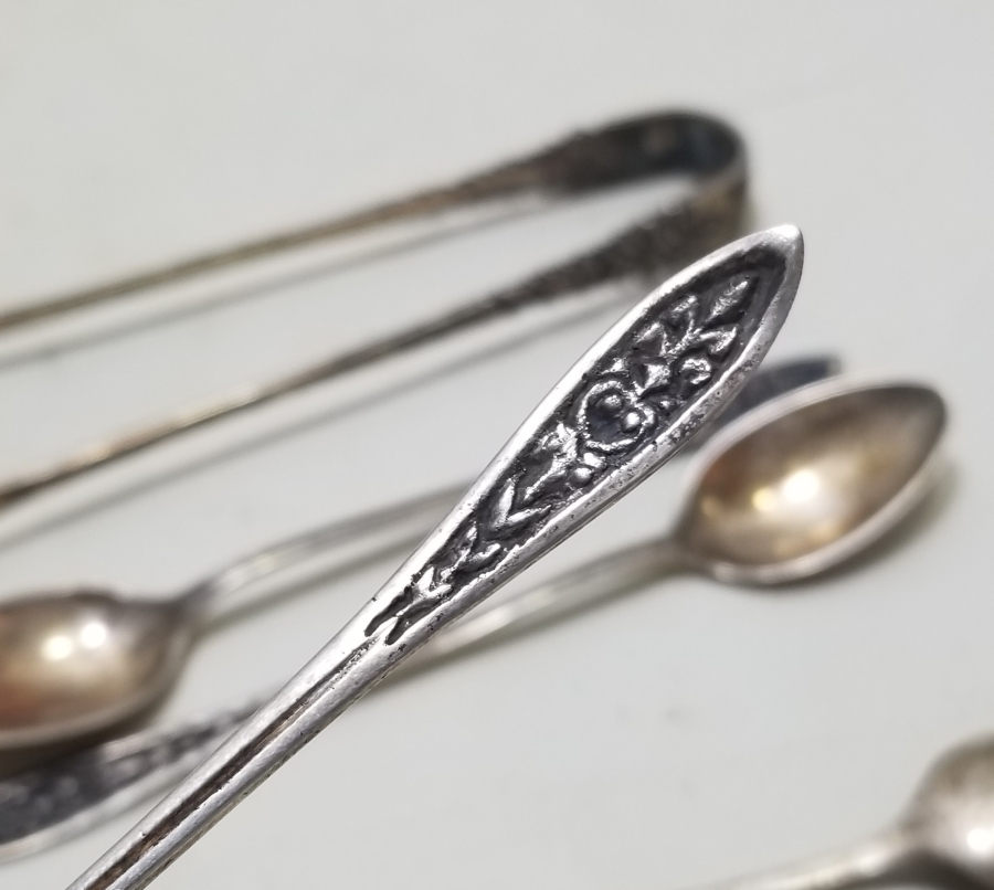 ANTİKA GÜMÜŞ ÇAY TAKIMI