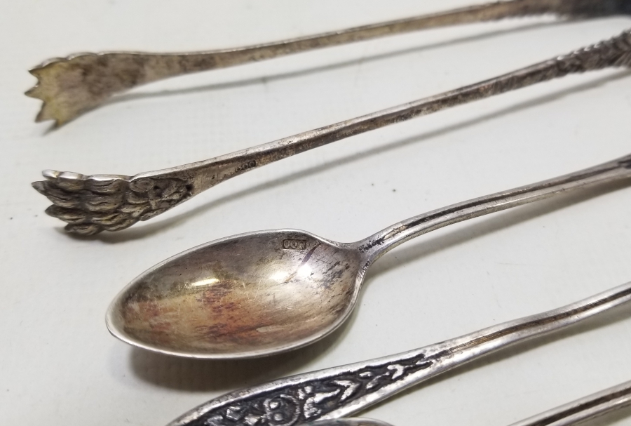 ANTİKA GÜMÜŞ ÇAY TAKIMI