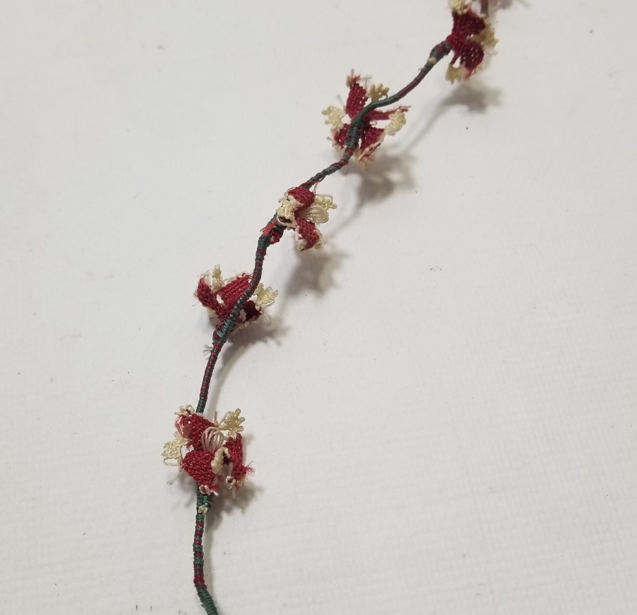 OSMANLI DÖNEMİ İĞNE OYALI KOZAK YÖRESİ NADİR GELİN ÇİÇEĞİ