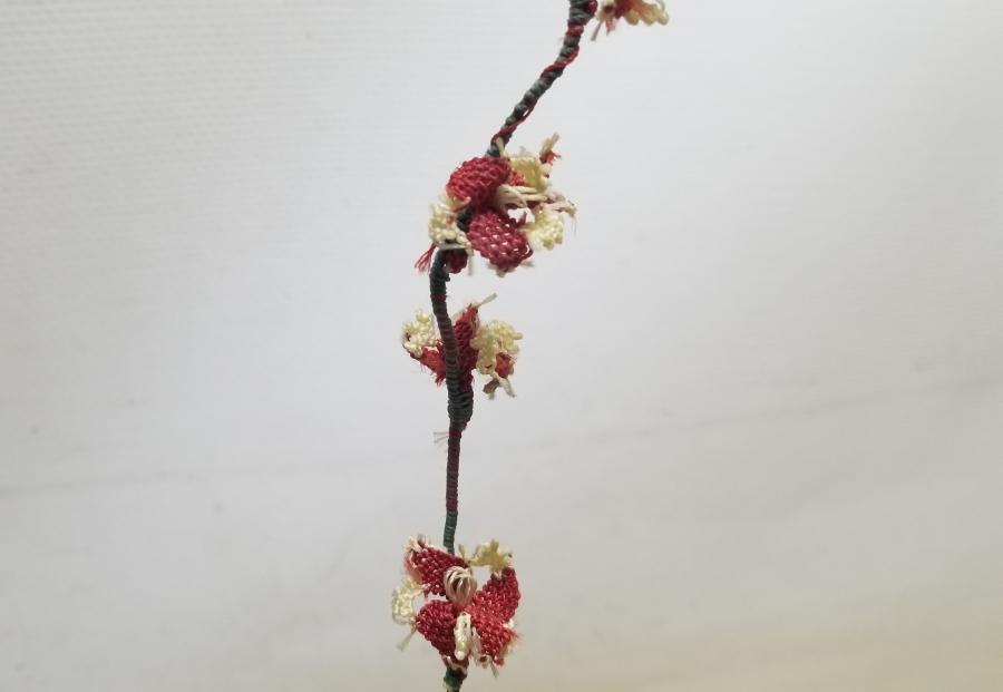 OSMANLI DÖNEMİ İĞNE OYALI KOZAK YÖRESİ NADİR GELİN ÇİÇEĞİ