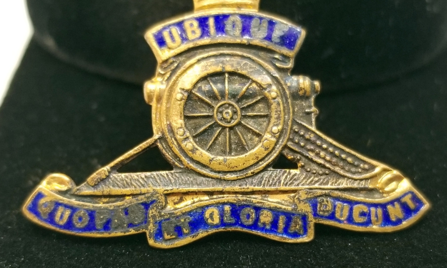 1. DÜNYA SAVAŞI DÖNEMİ NADİR TİPTE ANZAK TOPÇU KOKARTI