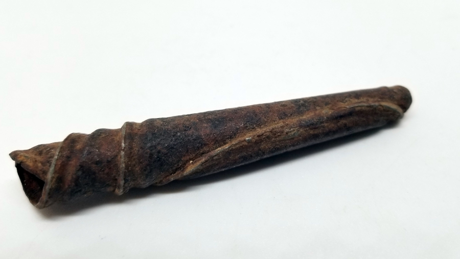 1. DÜNYA SAVAŞI DÖNEMİ KONSERVE KAPAĞINDAN YAPILMIŞ NADİR SİGARA AĞIZLIĞI