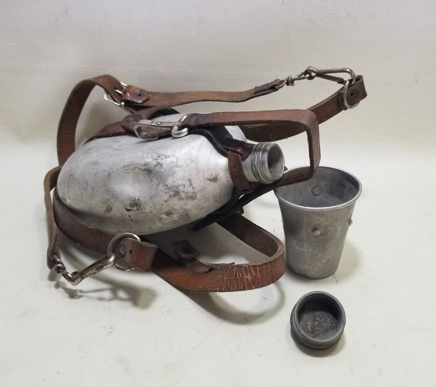 1. DÜNYA SAVAŞI DÖNEMİ TAM TAKIM OSMANLI ASKER MATARASI