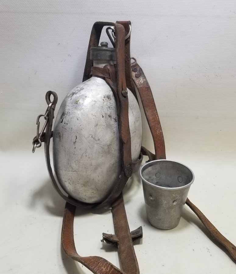 1. DÜNYA SAVAŞI DÖNEMİ TAM TAKIM OSMANLI ASKER MATARASI