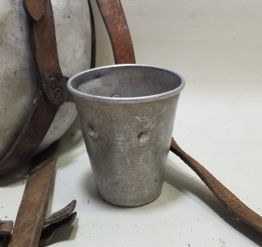 1. DÜNYA SAVAŞI DÖNEMİ TAM TAKIM OSMANLI ASKER MATARASI