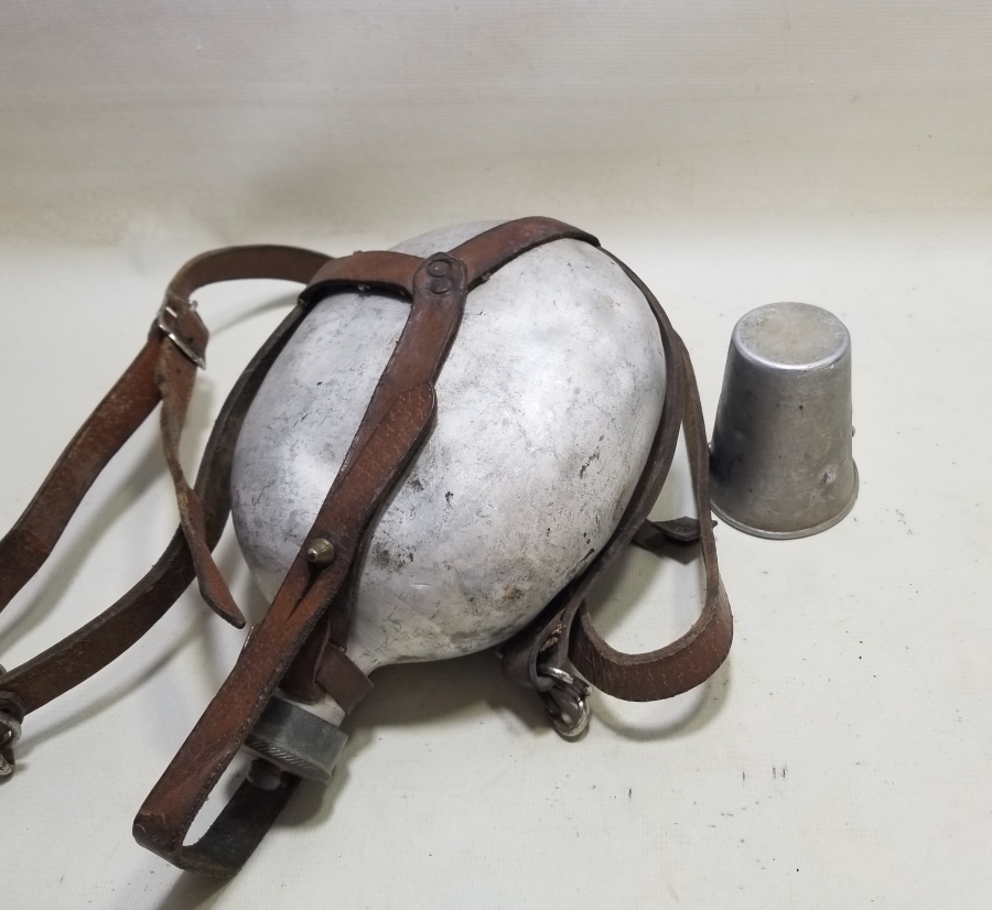 1. DÜNYA SAVAŞI DÖNEMİ TAM TAKIM OSMANLI ASKER MATARASI