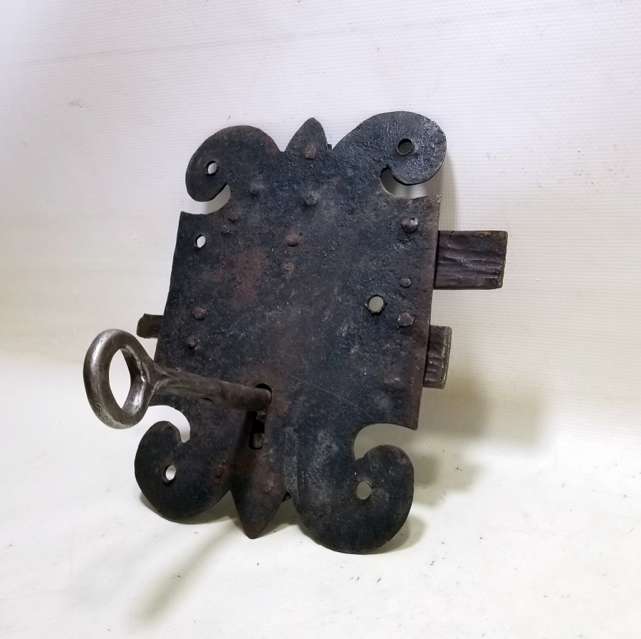 ORİJİNAL ANAHTARIYLA OSMANLI DÖNEMİ KAPI KİLİDİ