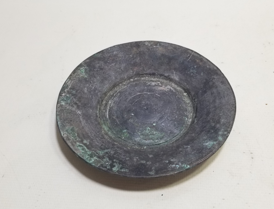 ARKASI ERMENİCE YAZILI NADİR BOYDA OSMANLI DÖNEMİ KAYMAK TABAĞI