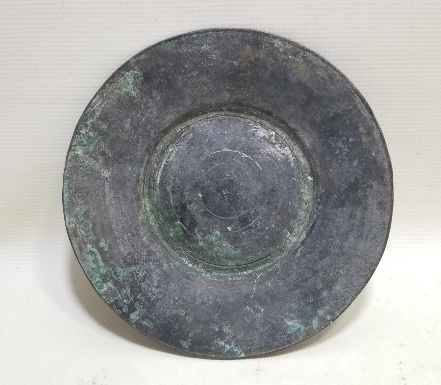 ARKASI ERMENİCE YAZILI NADİR BOYDA OSMANLI DÖNEMİ KAYMAK TABAĞI