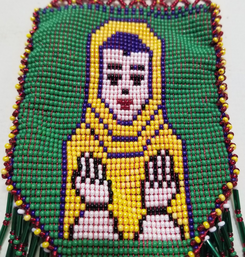 CEZAEVİ YAPIMI BONCUK İŞİ ARABA SÜSÜ