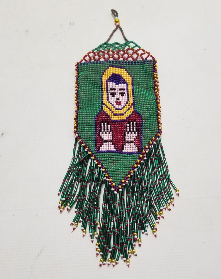 CEZAEVİ YAPIMI BONCUK İŞİ ARABA SÜSÜ