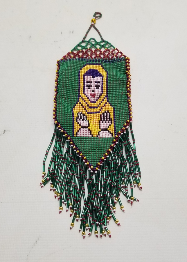 CEZAEVİ YAPIMI BONCUK İŞİ ARABA SÜSÜ