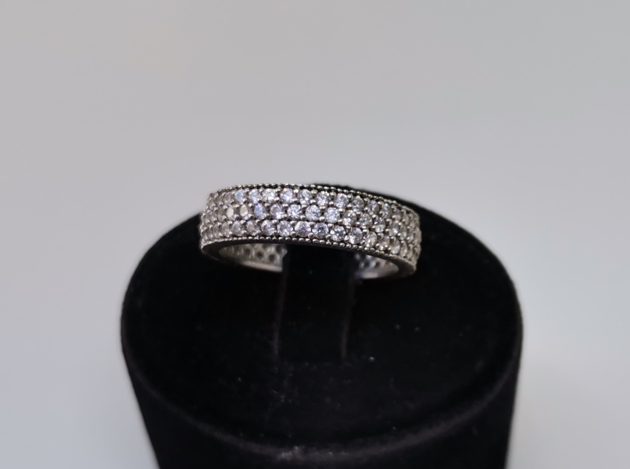 MARGAZİT TAŞLI GÜMÜŞ ALYANS