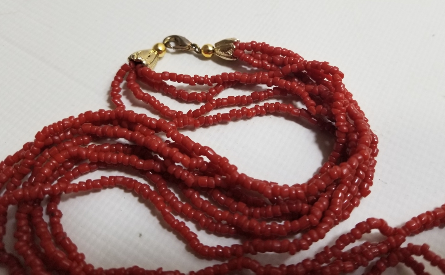 EL YAPIMI ANTİKA GERDANLIK