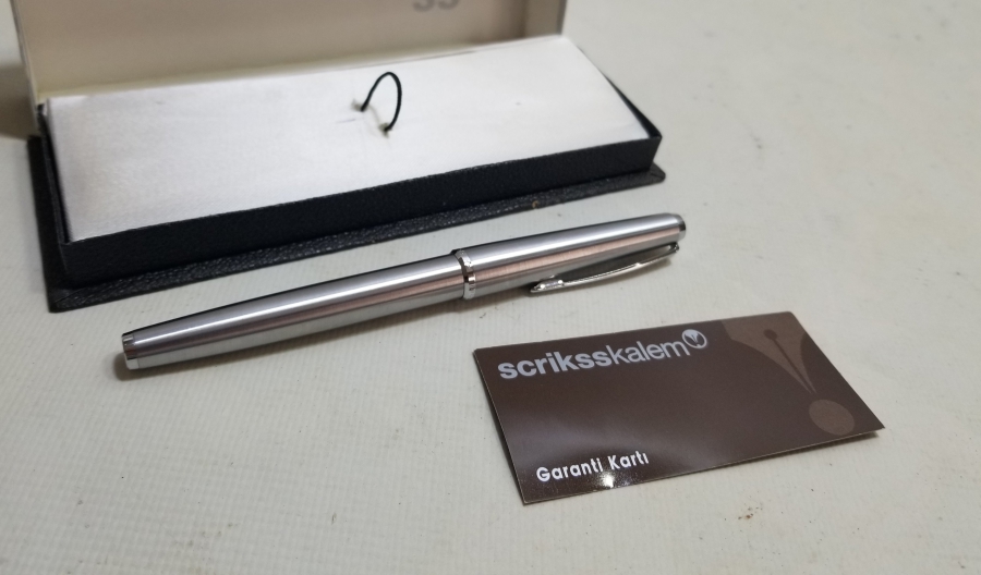 ORİJİNAL KUTUSUNDA SCRİKSS MARKA DOLMA KALEM
