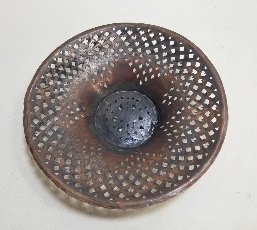 TESTERE İŞÇİLİKLİ OSMANLI DÖNEMİ KUBBELİ LENGER SÜZGECİ