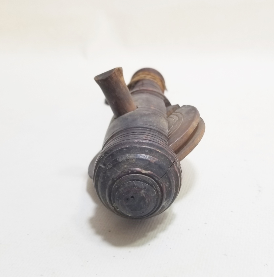 OSMANLI DÖNEMİ AHŞAP EL YAPIMI DOKUMA TEZGAHI MAKARASI