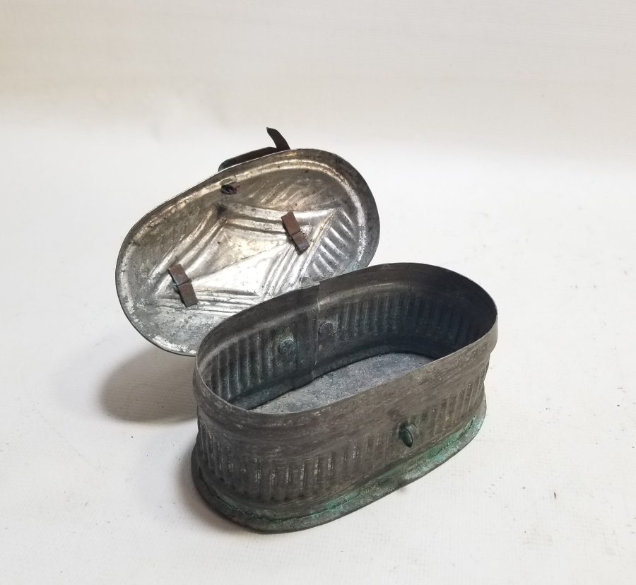 OSMANLI DÖNEMİ EL YAPIMI BAKIR KİLDANLIK - SABUNLUK