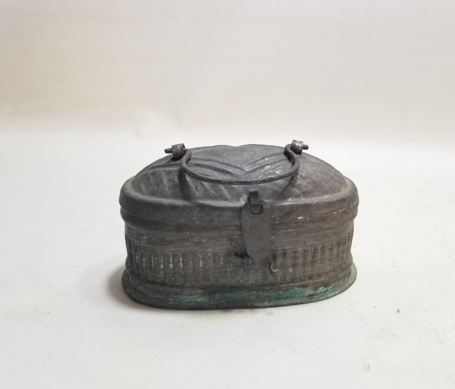 OSMANLI DÖNEMİ EL YAPIMI BAKIR KİLDANLIK - SABUNLUK