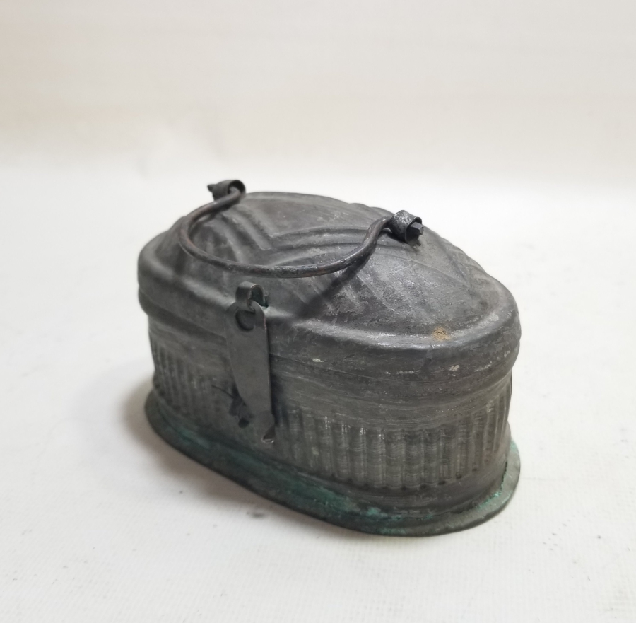 OSMANLI DÖNEMİ EL YAPIMI BAKIR KİLDANLIK - SABUNLUK