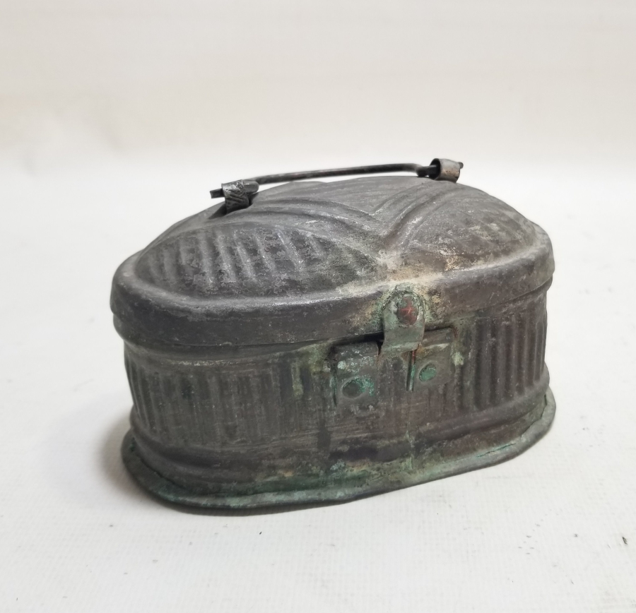 OSMANLI DÖNEMİ EL YAPIMI BAKIR KİLDANLIK - SABUNLUK