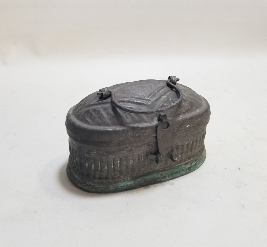 OSMANLI DÖNEMİ EL YAPIMI BAKIR KİLDANLIK - SABUNLUK