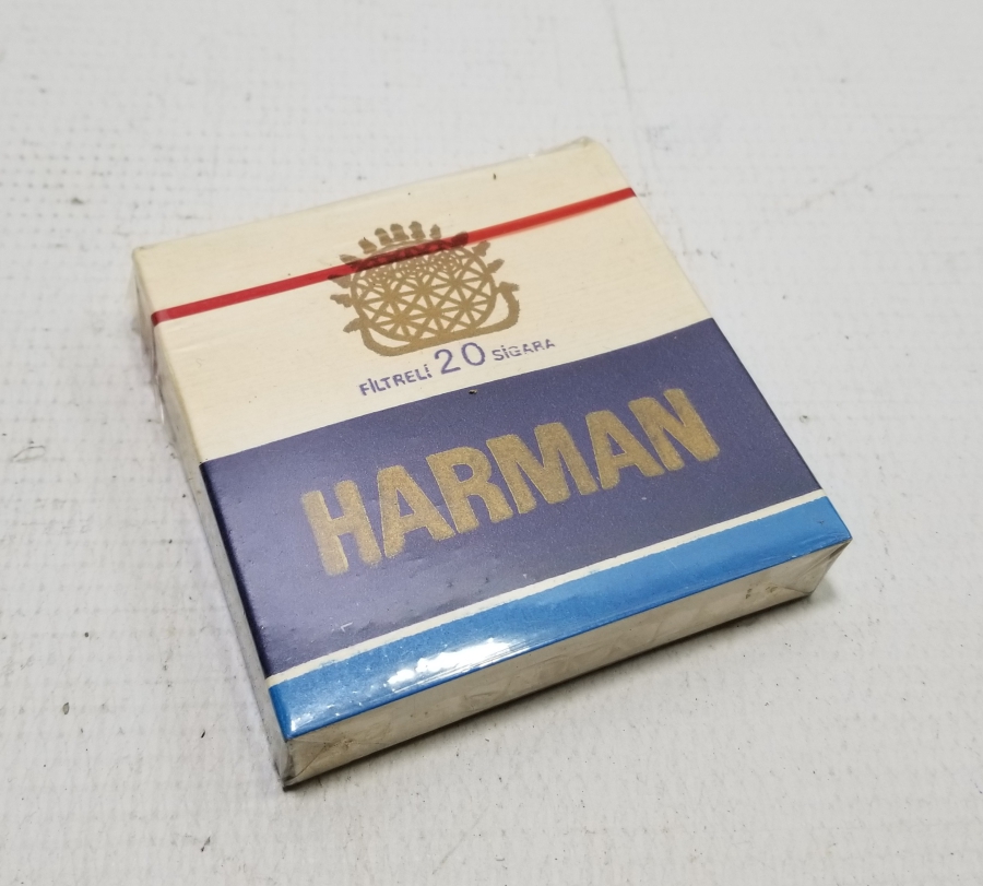 AÇILMAMIŞ PAKETİNDE HARMAN MARKA ANTİKA SİGARA