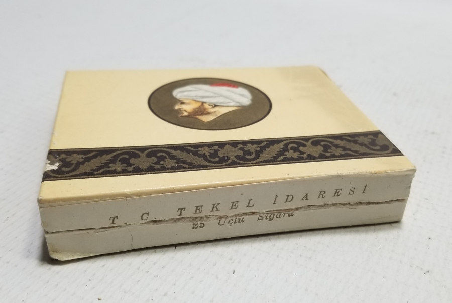 İSTANBUL'UN FETHİNİN 500. YILI ANISINA YAPTIRILMIŞ İÇİ DOLU SİGARA PAKETİ