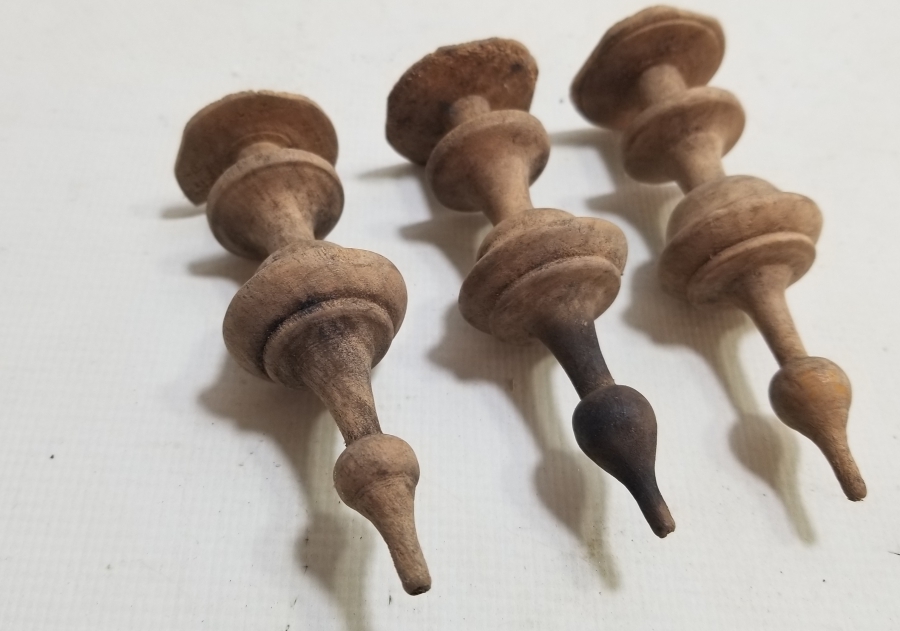 OSMANLI DÖNEMİ AHŞAP DUVAR SAATİ PARÇALARI LOTU