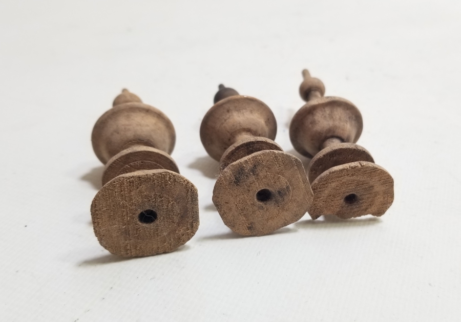 OSMANLI DÖNEMİ AHŞAP DUVAR SAATİ PARÇALARI LOTU