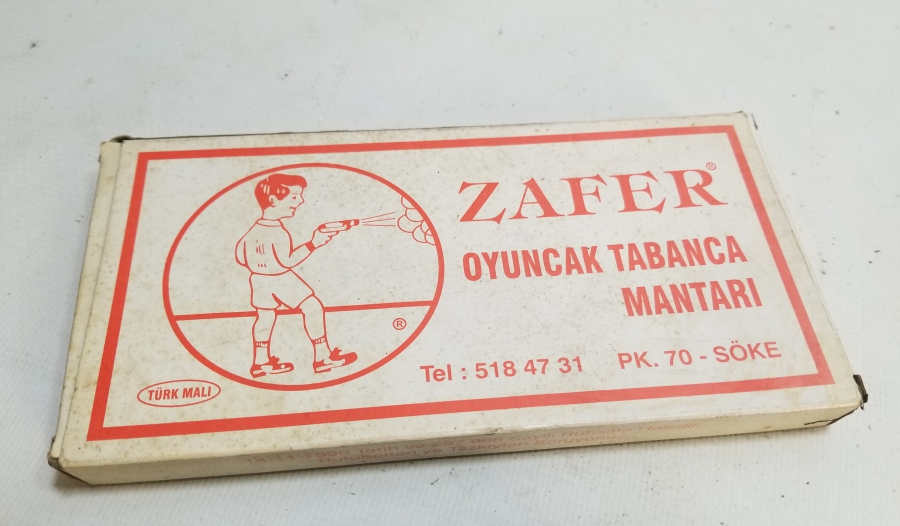 ORİJİNAL MANTARLARIYLA ANTİKA MANTAR TABANCASI