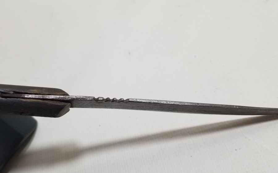 OSMANLI DÖNEMİ NADİR TİPTE KABADAYI KAMASI - SALDIRMASI