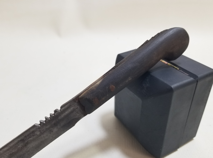 OSMANLI DÖNEMİ NADİR TİPTE KABADAYI KAMASI - SALDIRMASI