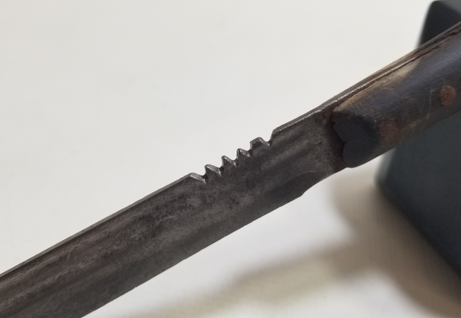 OSMANLI DÖNEMİ NADİR TİPTE KABADAYI KAMASI - SALDIRMASI